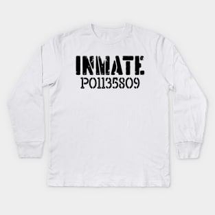 Trump Inmate Kids Long Sleeve T-Shirt